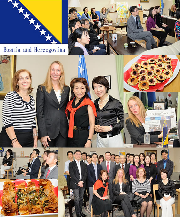 6th Diplomatic Evening in Embassy ボスニア・ヘルツェゴビナ大使館